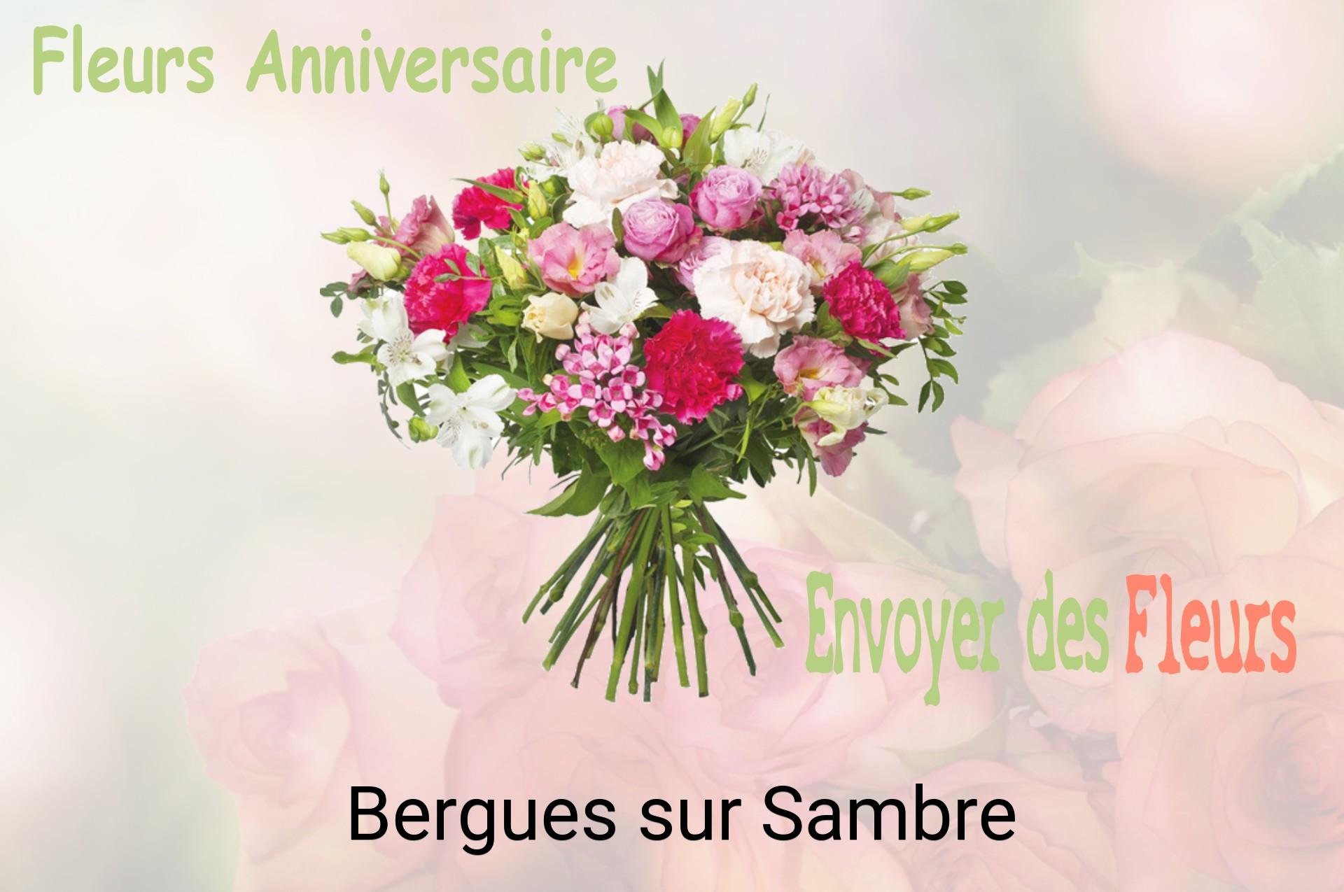 Bouquet de fleurs d’anniversaire livré à Bergues-sur-Sambre