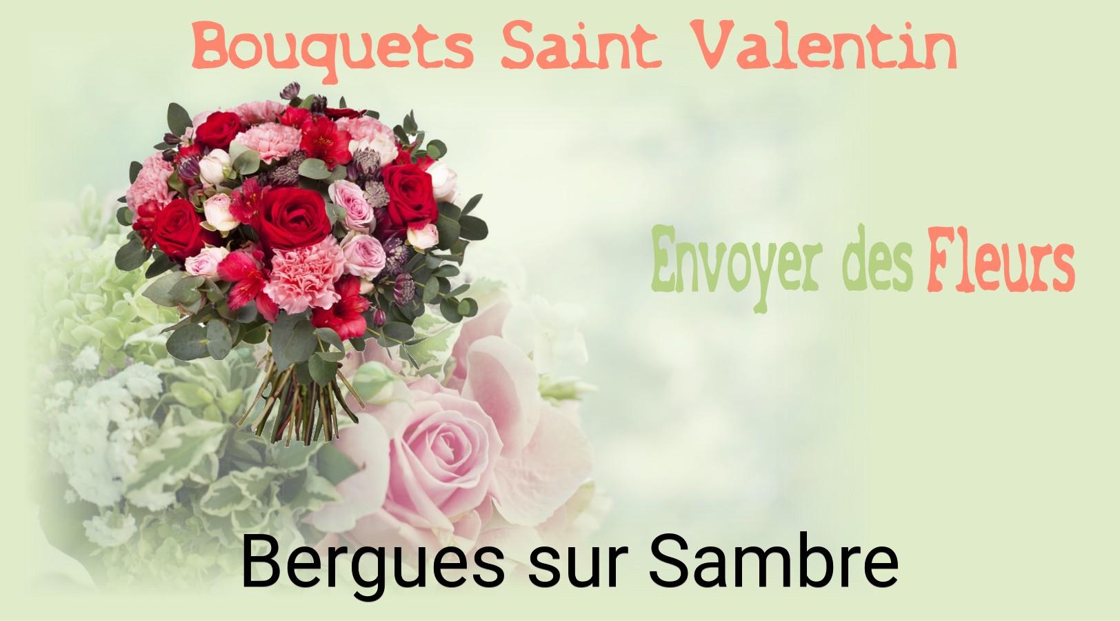 Roses de Saint-Valentin livrées à Bergues-sur-Sambre